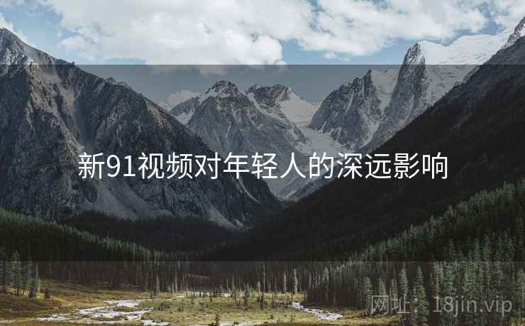 新91视频对年轻人的深远影响  第2张