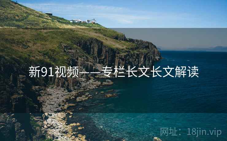 新91视频——专栏长文长文解读