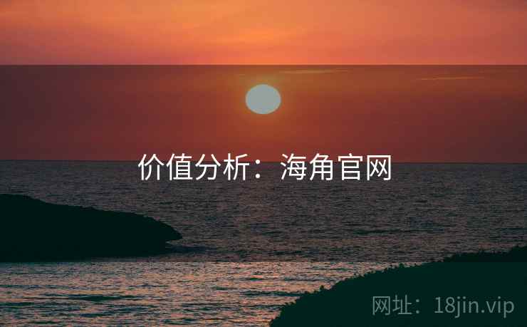 价值分析：海角官网